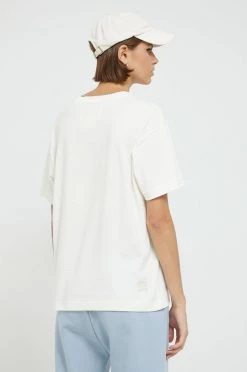 Γυναικεία Κοντομάνικο Βαμβακερό μπλουζάκι Champion μπεζ -Champion Εκπτώσεις unnamed file 1010