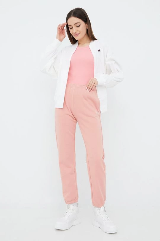 Γυναικεία Κοντά μπουφάν Μπουφάν Bomber Champion χρώμα: άσπρο, 2 Γυναικεία Κοντά μπουφάν Μπουφάν Bomber Champion χρώμα: άσπρο, - Image 2