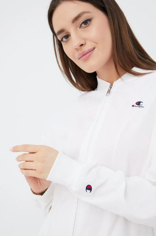 Γυναικεία Κοντά μπουφάν Μπουφάν Bomber Champion χρώμα: άσπρο, 3 Γυναικεία Κοντά μπουφάν Μπουφάν Bomber Champion χρώμα: άσπρο, - Image 3
