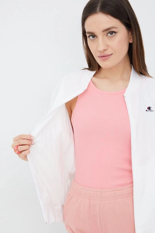 Γυναικεία Κοντά μπουφάν Μπουφάν Bomber Champion χρώμα: άσπρο, 6 Γυναικεία Κοντά μπουφάν Μπουφάν Bomber Champion χρώμα: άσπρο, - Image 6