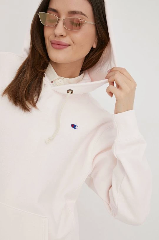 Γυναικεία Χωρίς φερμουάρ Μπλούζα Champion χρώμα: ροζ, 4 Γυναικεία Χωρίς φερμουάρ Μπλούζα Champion χρώμα: ροζ, - Image 4