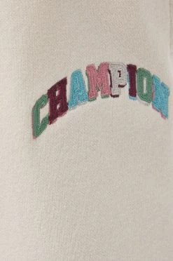 Γυναικεία Παντελόνια φόρμας Παντελόνι Champion χρώμα: μπεζ -Champion Εκπτώσεις unnamed file 1122