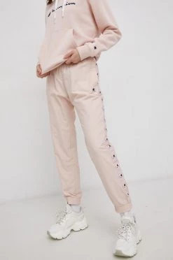 Γυναικεία Παντελόνια φόρμας Παντελόνι Champion χρώμα: ροζ
