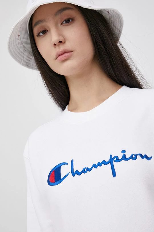 Γυναικεία Χωρίς φερμουάρ Μπλούζα Champion χρώμα: άσπρο 4 Γυναικεία Χωρίς φερμουάρ Μπλούζα Champion χρώμα: άσπρο - Image 4