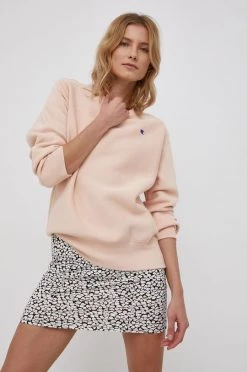 Γυναικεία Χωρίς φερμουάρ Μπλούζα Champion χρώμα: ροζ