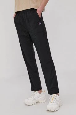 Γυναικεία Παντελόνια φόρμας Παντελόνι Champion χρώμα: μαύρο