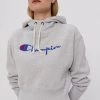 Γυναικεία Χωρίς φερμουάρ Μπλούζα Champion χρώμα: γκρι
