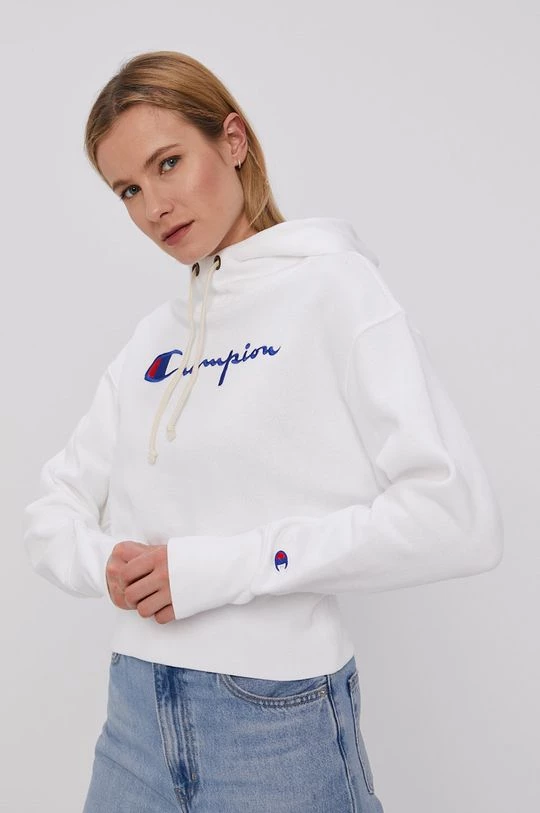 Γυναικεία Χωρίς φερμουάρ Μπλούζα Champion χρώμα: άσπρο 1 Γυναικεία Χωρίς φερμουάρ Μπλούζα Champion χρώμα: άσπρο