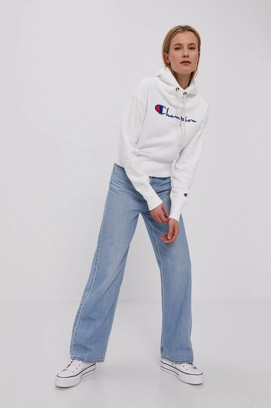 Γυναικεία Χωρίς φερμουάρ Μπλούζα Champion χρώμα: άσπρο 2 Γυναικεία Χωρίς φερμουάρ Μπλούζα Champion χρώμα: άσπρο - Image 2