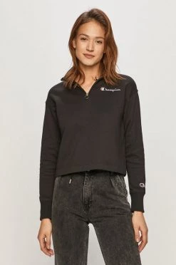 Γυναικεία Χωρίς φερμουάρ Champion - Βαμβακερή μπλούζα κίτρινο