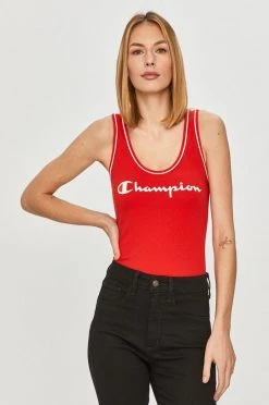 Γυναικεία Αμάνικος Champion - Top κόκκινο