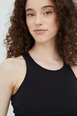 Γυναικεία Αμάνικος Βαμβακερό τοπ Champion μαύρο -Champion Εκπτώσεις unnamed file 1340