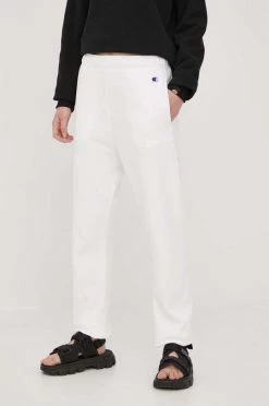 Γυναικεία Παντελόνια φόρμας Παντελόνι φόρμας Champion άσπρο