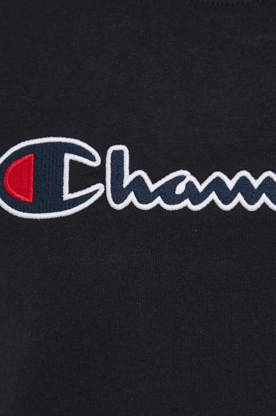 Γυναικεία Κοντομάνικο Βαμβακερό μπλουζάκι Champion μαύρο 5 Γυναικεία Κοντομάνικο Βαμβακερό μπλουζάκι Champion μαύρο - Image 5