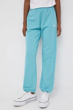Γυναικεία Παντελόνια φόρμας Παντελόνι φόρμας Champion χρώμα: τιρκουάζ