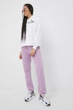 Γυναικεία Παντελόνια φόρμας Παντελόνι φόρμας Champion χρώμα: μοβ -Champion Εκπτώσεις unnamed file 1437