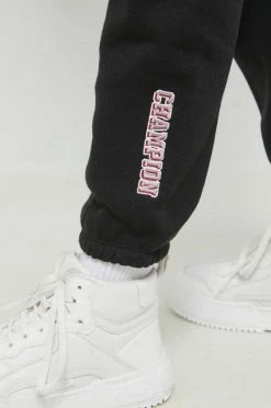 Γυναικεία Παντελόνια φόρμας Παντελόνι Champion μαύρο -Champion Εκπτώσεις unnamed file 145