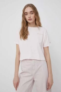 Γυναικεία Κοντομάνικο Βαμβακερό μπλουζάκι Champion ροζ