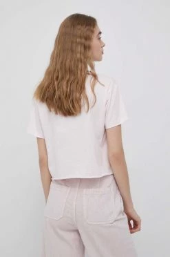 Γυναικεία Κοντομάνικο Βαμβακερό μπλουζάκι Champion ροζ -Champion Εκπτώσεις unnamed file 1484