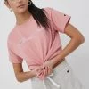 Γυναικεία Κοντομάνικο Βαμβακερό μπλουζάκι Champion ροζ