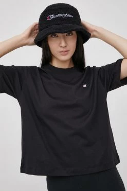 Γυναικεία Κοντομάνικο Βαμβακερό μπλουζάκι Champion μαύρο 8 Γυναικεία Κοντομάνικο Βαμβακερό μπλουζάκι Champion μαύρο -Champion Εκπτώσεις unnamed file 1516