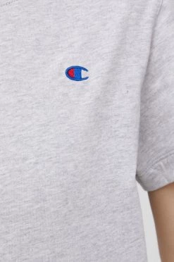 Γυναικεία Κοντομάνικο Βαμβακερό μπλουζάκι Champion γκρι -Champion Εκπτώσεις unnamed file 1527