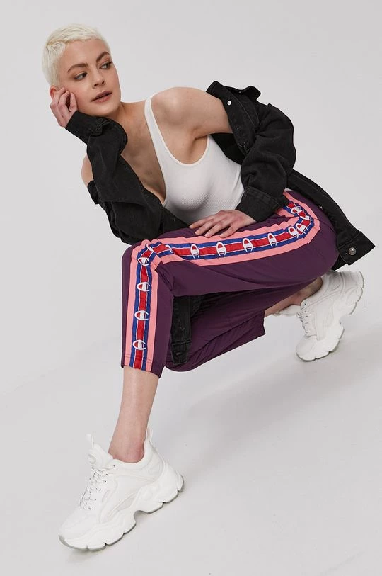 Γυναικεία Παντελόνια φόρμας Παντελόνι Champion χρώμα: μοβ 1 Γυναικεία Παντελόνια φόρμας Παντελόνι Champion χρώμα: μοβ