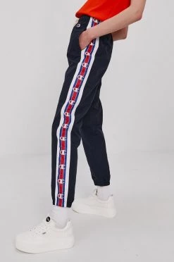 Γυναικεία Παντελόνια φόρμας Παντελόνι Champion χρώμα: ναυτικό μπλε