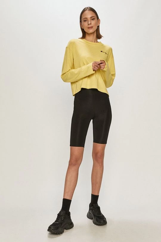 Γυναικεία Μακρυμάνικο Champion - Longsleeve μουσταρδί 1 Γυναικεία Μακρυμάνικο Champion - Longsleeve μουσταρδί