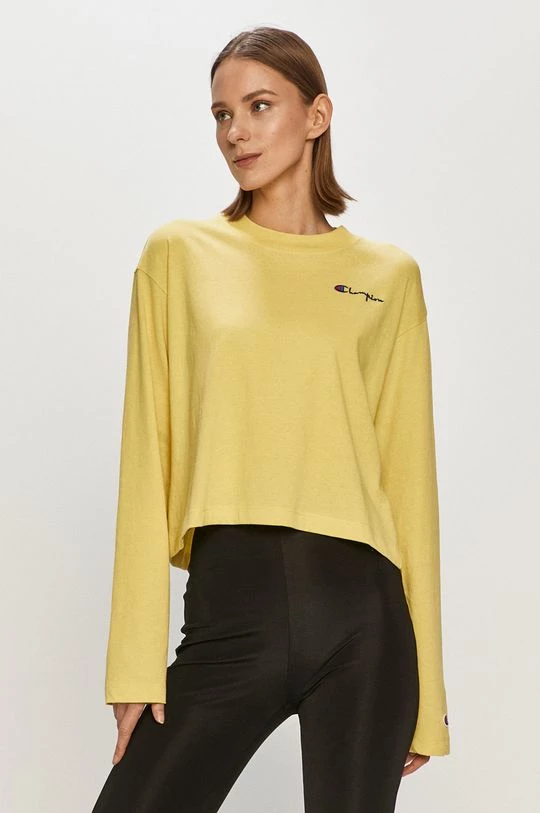 Γυναικεία Μακρυμάνικο Champion - Longsleeve μουσταρδί 2 Γυναικεία Μακρυμάνικο Champion - Longsleeve μουσταρδί - Image 2
