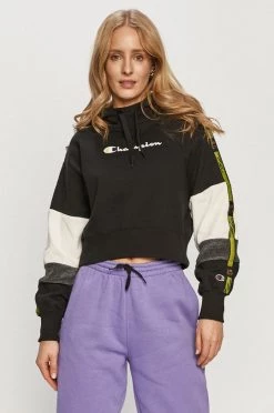 Γυναικεία Χωρίς φερμουάρ Champion - Βαμβακερή μπλούζα μαύρο -Champion Εκπτώσεις unnamed file 1599