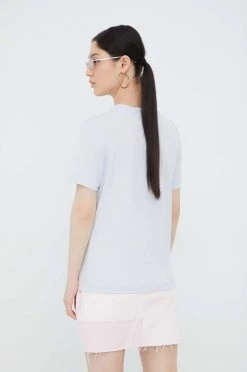 Γυναικεία Κοντομάνικο Βαμβακερό μπλουζάκι Champion ανοιχτό μπλε -Champion Εκπτώσεις unnamed file 1714