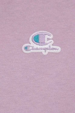 Γυναικεία Κοντομάνικο Βαμβακερό μπλουζάκι Champion μοβ -Champion Εκπτώσεις unnamed file 1748