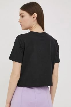 Γυναικεία Κοντομάνικο Βαμβακερό μπλουζάκι Champion μαύρο -Champion Εκπτώσεις unnamed file 1751