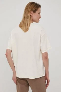 Γυναικεία Κοντομάνικο Βαμβακερό μπλουζάκι Champion μπεζ 6 Γυναικεία Κοντομάνικο Βαμβακερό μπλουζάκι Champion μπεζ -Champion Εκπτώσεις unnamed file 1786