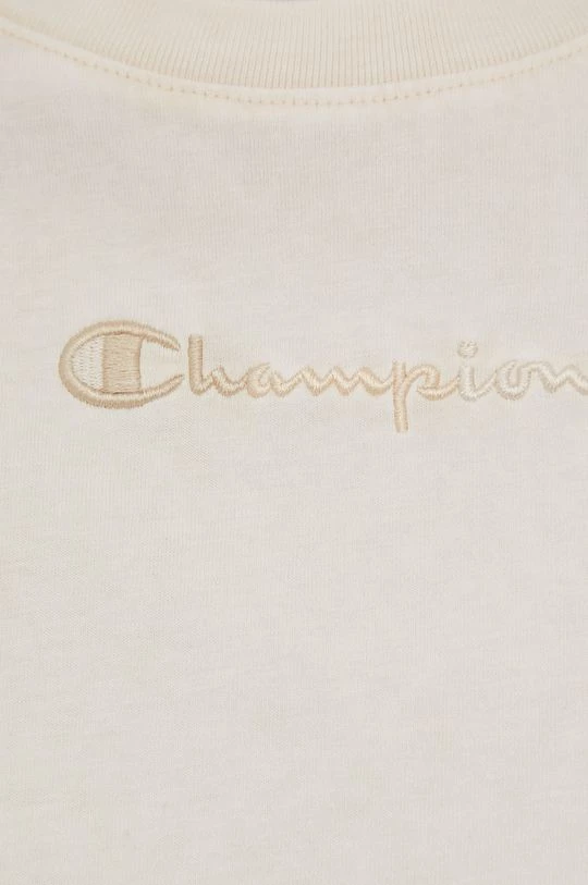 Γυναικεία Κοντομάνικο Βαμβακερό μπλουζάκι Champion μπεζ 4 Γυναικεία Κοντομάνικο Βαμβακερό μπλουζάκι Champion μπεζ - Image 4