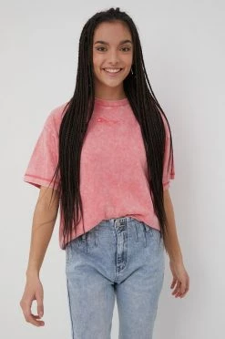 Γυναικεία Κοντομάνικο Βαμβακερό μπλουζάκι Champion ροζ