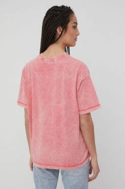 Γυναικεία Κοντομάνικο Βαμβακερό μπλουζάκι Champion ροζ -Champion Εκπτώσεις unnamed file 1800