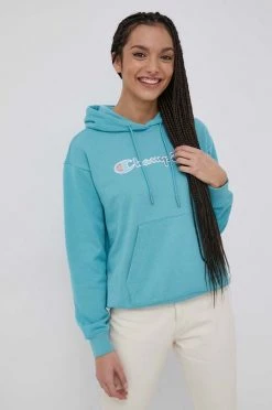 Γυναικεία Χωρίς φερμουάρ Μπλούζα Champion χρώμα: τιρκουάζ,