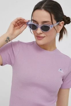 Γυναικεία Κοντομάνικο Βαμβακερό μπλουζάκι Champion μοβ -Champion Εκπτώσεις unnamed file 1833