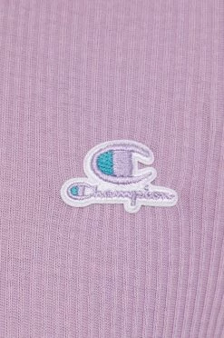 Γυναικεία Κοντομάνικο Βαμβακερό μπλουζάκι Champion μοβ -Champion Εκπτώσεις unnamed file 1834