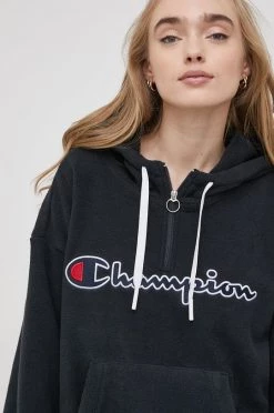 Γυναικεία Χωρίς φερμουάρ Μπλούζα Champion χρώμα: μαύρο -Champion Εκπτώσεις unnamed file 1866