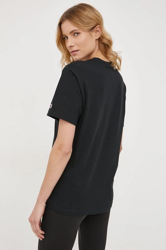 Γυναικεία Κοντομάνικο Βαμβακερό μπλουζάκι Champion μαύρο 3 Γυναικεία Κοντομάνικο Βαμβακερό μπλουζάκι Champion μαύρο - Image 3