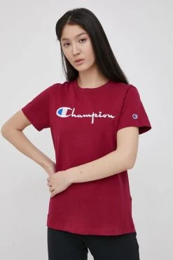 Γυναικεία Κοντομάνικο Βαμβακερό μπλουζάκι Champion ροζ 9 Γυναικεία Κοντομάνικο Βαμβακερό μπλουζάκι Champion ροζ -Champion Εκπτώσεις unnamed file 1915