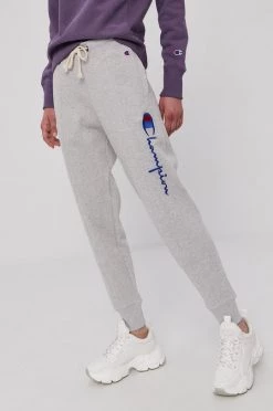 Γυναικεία Παντελόνια φόρμας Παντελόνι Champion χρώμα: γκρι