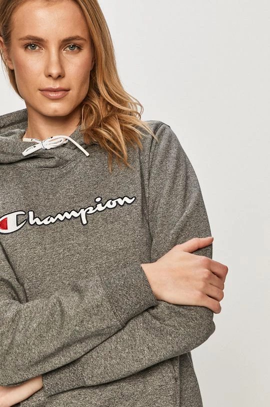 Γυναικεία Χωρίς φερμουάρ Champion - Βαμβακερή μπλούζα γκρί 5 Γυναικεία Χωρίς φερμουάρ Champion - Βαμβακερή μπλούζα γκρί - Image 5