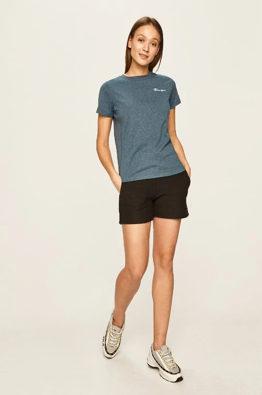 Γυναικεία Κοντομάνικο Champion - Μπλουζάκι μπλε 2 Γυναικεία Κοντομάνικο Champion - Μπλουζάκι μπλε - Image 2