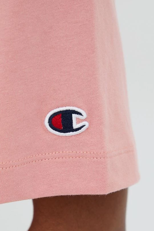Γυναικεία Κοντομάνικο Βαμβακερό μπλουζάκι Champion ροζ 6 Γυναικεία Κοντομάνικο Βαμβακερό μπλουζάκι Champion ροζ - Image 6
