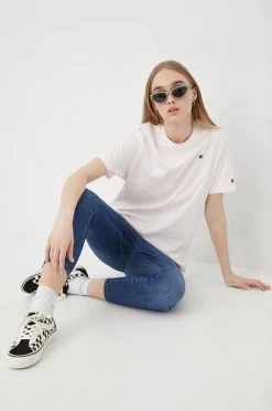 Γυναικεία Κοντομάνικο Βαμβακερό μπλουζάκι Champion ροζ