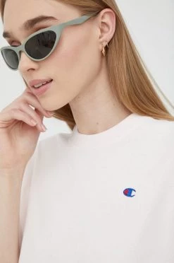 Γυναικεία Κοντομάνικο Βαμβακερό μπλουζάκι Champion ροζ -Champion Εκπτώσεις unnamed file 2135